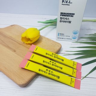 힐리셔스 퓨어바이탈 석류맛 — 5점을 준 리뷰어가 2021년 2월 올린 사용 사진