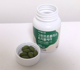 바이탈스푼 그린프로폴리스트리플케어 — 5점을 준 리뷰어가 2021년 6월 올린 사용 사진