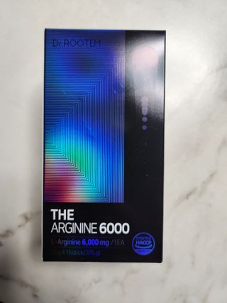 [닥터루템]THE 맛있고 THE 진한 THE 아르기닌 6000 1box (15포) — 5점을 준 리뷰어가 2022년 10월 올린 사용 사진