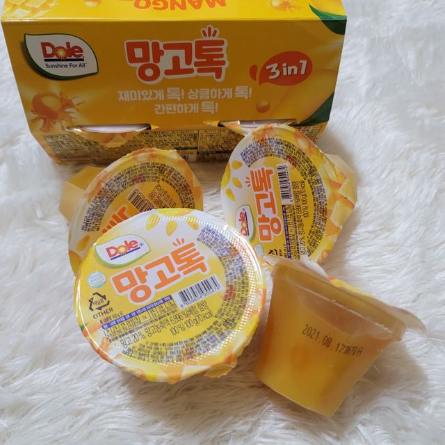 망고톡 100g 4입 X 3팩 리뷰 사진