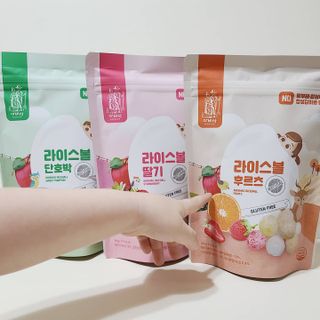 아비삭라이스볼 3종 /딸기,후르츠,단호박 — 5점을 준 리뷰어가 2021년 6월 올린 사용 사진