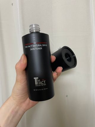 The Fact 더팩트 내추럴 에스에프엔 에이틴 스킨 토너 150ml — 5점을 준 리뷰어가 2022년 5월 올린 사용 사진