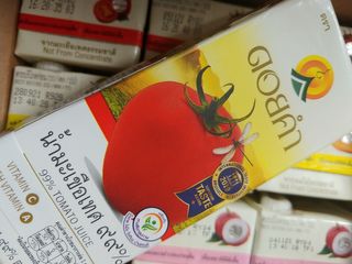 도이캄 착즙 완숙 토마토 200ml 12팩 무설탕 태국왕실 기내식주스 — 5점을 준 리뷰어가 2021년 2월 올린 사용 사진