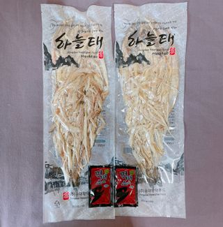 [오늘바스켓] 용대리 손질하늘태 130g — 2점을 준 리뷰어가 2021년 6월 올린 사용 사진