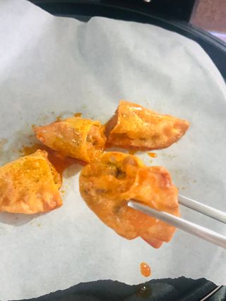 한만두 진한 해물맛 짬뽕만두 1kg — 4점을 준 리뷰어가 2021년 4월 올린 사용 사진