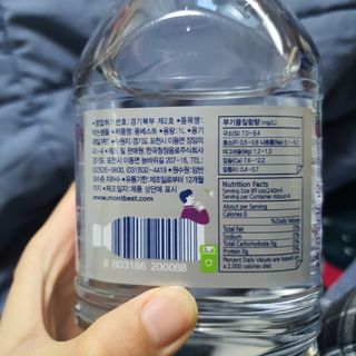 몽베스트 MONTBEST 1L 12입 — 5점을 준 리뷰어가 2022년 2월 올린 사용 사진