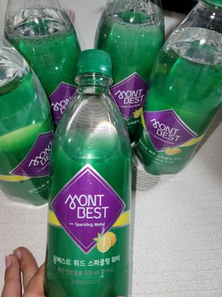 몽베스트 Montbest with Sparkling water Lemon OR Lime 20병(랜덤) — 5점을 준 리뷰어가 2021년 10월 올린 사용 사진