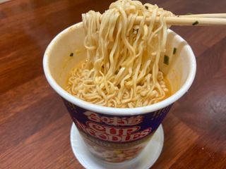 NISSIN 닛신 컵누들  4종 - 씨푸드오리지날, 씨푸드 스파이시, 씨푸드 커리, 씨푸드 XO소스 — 5점을 준 리뷰어가 2023년 1월 올린 사용 사진