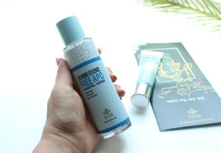조아산코스메틱 승비 에센스 프리아포 오리엔탈 허브 크림 + 승비 에센스 프리아포 오리엔탈 허브 스킨 SET — 5점을 준 리뷰어가 2022년 5월 올린 사용 사진