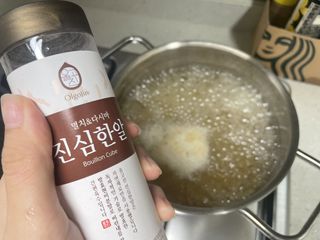 올바이오 천연 재료로 만든 고체 육수 진심한알 — 5점을 준 리뷰어가 2022년 11월 올린 사용 사진