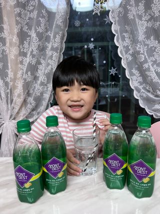 몽베스트 Montbest with Sparkling water Lemon OR Lime 20병(랜덤) — 5점을 준 리뷰어가 2022년 11월 올린 사용 사진