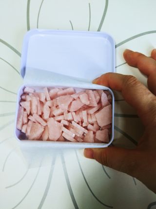 [아이스칩스] 무설탕 비건 자일리톨 캔디 7종 2개기준 — 5점을 준 리뷰어가 2021년 6월 올린 사용 사진