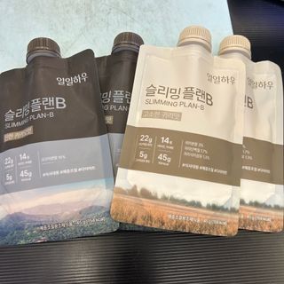 일일하우 슬리밍 플랜B 고소한 귀리맛, 진한 카카오맛 (체중조절식) — 5점을 준 리뷰어가 2023년 8월 올린 사용 사진