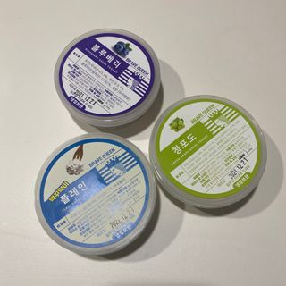 [브레이브퀸] 수제 그릭 요거트 3종세트 플레인 블루베리 청포도 — 3.5점을 준 리뷰어가 2021년 12월 올린 사용 사진