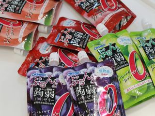 ORIHIRO 오리히로 곤약젤리 제로칼로리 130g 4종 4팩(맛별로 1팩씩) — 5점을 준 리뷰어가 2023년 2월 올린 사용 사진