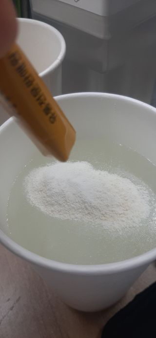 주식회사 씨크릿비에프랩 마시는 아미노산 아미토리 열대과일맛 14포 [1포, 5g / 보틀증정] — 5점을 준 리뷰어가 2023년 2월 올린 사용 사진
