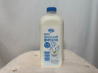 *구매평_[덴마크] 진하고 더 고소한 무가당 플레인 요거트 1.8L — 5점을 준 리뷰어가 2025년 9월 올린 사용 사진