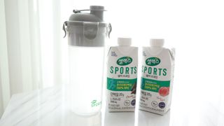 셀렉스스포츠 셀렉스 스포츠 웨이 프로틴 복숭아_ 330ml x 12팩 — 5점을 준 리뷰어가 2021년 4월 올린 사용 사진
