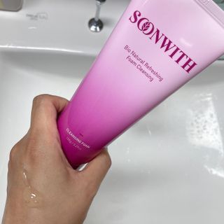 SOONWITH 바이오 내추럴 리프레싱 폼클렌징 — 5점을 준 리뷰어가 2021년 5월 올린 사용 사진