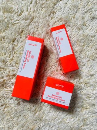 아이앤립 / EYENLIP 아이앤립 연어오일 리바이탈라이징 토너+앰플+크림 3종 세트 — 5점을 준 리뷰어가 2021년 5월 올린 사용 사진