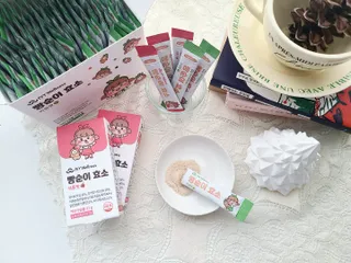 아이비웰니스 빵순이 식탁 위의 필수템! 빵순이 효소 키위맛 100포 + 석류맛 14포 (총 114포) — 5점을 준 리뷰어가 2023년 2월 올린 사용 사진