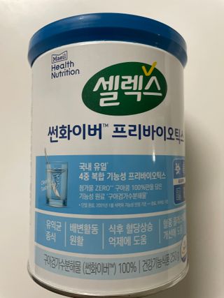 셀렉스 썬화이버 프리바이오틱스 — 5점을 준 리뷰어가 2021년 12월 올린 사용 사진