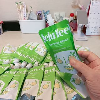 JEJUFEEL 풋풋한 제주담은 청귤에이드 — 5점을 준 리뷰어가 2022년 10월 올린 사용 사진