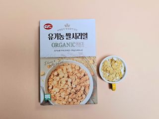 씨알푸드 유기농 쌀 시리얼 390g + 갓 구운 유기농 발아통곡물 150g — 5점을 준 리뷰어가 2021년 12월 올린 사용 사진