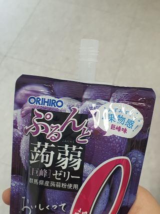 ORIHIRO 오리히로 곤약젤리 제로칼로리 130g 4종 4팩(맛별로 1팩씩) — 5점을 준 리뷰어가 2023년 3월 올린 사용 사진
