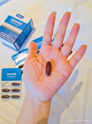 뉴트리션팩토리 비타프렙 오큐슈프림 루테인 오메가3 1050mg — 5점을 준 리뷰어가 2021년 8월 올린 사용 사진