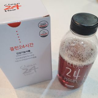 클린24시간 1BOX(5포) + 전용보틀(500ml) — 5점을 준 리뷰어가 2023년 5월 올린 사용 사진