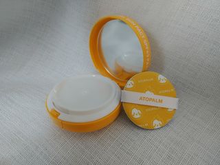 아토팜 톡톡 페이셜 선팩트 SPF43 PA+++ — 5점을 준 리뷰어가 2021년 3월 올린 사용 사진