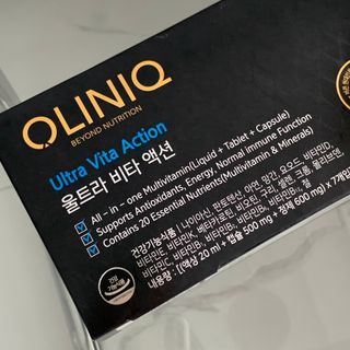 올리닉 울트라비타액션 — 5점을 준 리뷰어가 2021년 10월 올린 사용 사진