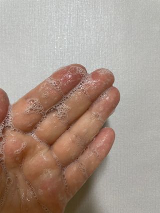 빅그린 니치 퍼퓸 바이옴바디워시 500ml(상탈, 블랙베리&베이, 블랑쉐 3종 중 택1) — 5점을 준 리뷰어가 2022년 7월 올린 사용 사진