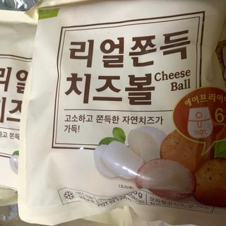 가치식탁 리얼쫀득치즈볼 — 5점을 준 리뷰어가 2021년 3월 올린 사용 사진