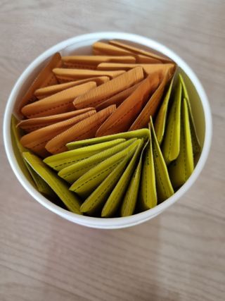 페페로니 맛있는 스틱 - 무항생제 닭고기 15개 + 원양선 참치 15개 — 5점을 준 리뷰어가 2021년 8월 올린 사용 사진