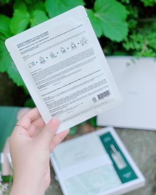 리브얼 | LIVALL 바이오셀룰로오스 마스크 레스트 앤 글로우 33ml  x 3개입 — 5점을 준 리뷰어가 2022년 6월 올린 사용 사진