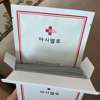 닥터마시멜로 마블러스 멀티 클리닉 마스크 — 4점을 준 리뷰어가 2021년 5월 올린 사용 사진