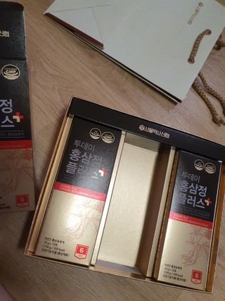 서울약사신협_투데이홍삼정플러스스틱_10g x 30포 — 5점을 준 리뷰어가 2021년 1월 올린 사용 사진