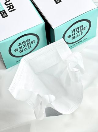 케이퓨리 KF80 덴탈 귀편한 숨쉬기편한 마스크 50매 — 5점을 준 리뷰어가 2023년 4월 올린 사용 사진