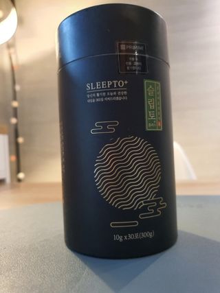 프리마인 자체 기업부설 연구소에서 찾아낸 건강한 수면의 비밀.  슬립토 플러스 30포 — 5점을 준 리뷰어가 2022년 1월 올린 사용 사진