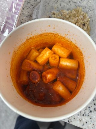 프리 [요리궁리] 타입 B (매콤,치즈,매콤까르보) 꽃떡볶이 6개입 세트 — 5점을 준 리뷰어가 2025년 2월 올린 사용 사진