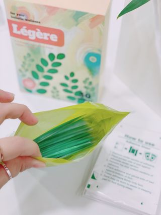 [레제르] 아로마 수액패치 발패치 30매입 -라벤더향/유칼립투스향/대나무향 — 5점을 준 리뷰어가 2022년 2월 올린 사용 사진