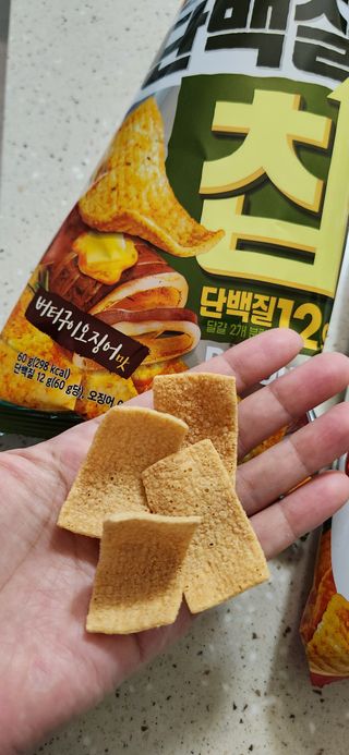 맛있게 채우는 단백질 12g, 닥터유 단백질칩 — 5점을 준 리뷰어가 2023년 12월 올린 사용 사진