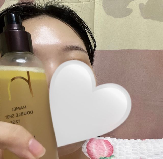 하멜 비건 더블샷 12GF 코어 글로우 미스트 세럼 리뷰 사진