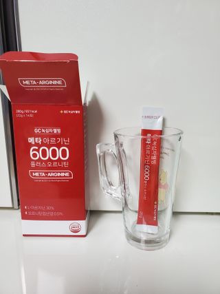 메타아르기닌 GC녹십자웰빙 메타 아르기닌 6000 플러스 오르니틴 — 5점을 준 리뷰어가 2022년 12월 올린 사용 사진