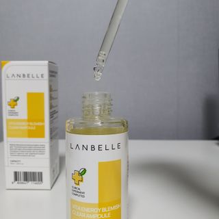 랑벨 비타 에너지 잡티 앰플 50ml 고농축 비타민, 저자극, 수분 촉촉, 미백 앰플 — 5점을 준 리뷰어가 2022년 4월 올린 사용 사진