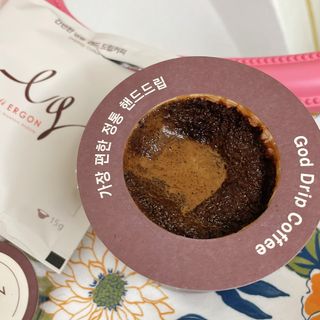 카페에르곤 바리스타 핸드 드립백커피 대용량 15g / 지중해오후 2시 — 5점을 준 리뷰어가 2021년 11월 올린 사용 사진