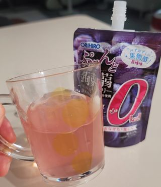 ORIHIRO 오리히로 곤약젤리 제로칼로리 130g 4종 4팩(맛별로 1팩씩) — 4점을 준 리뷰어가 2023년 2월 올린 사용 사진