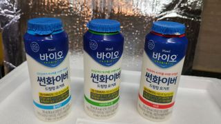 LIVE 매일바이오 썬화이버 드링킹 요거트 — 5점을 준 리뷰어가 2022년 8월 올린 사용 사진